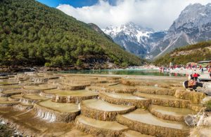 Blue moon Valley , White Water River waterfall and Jade Dragon