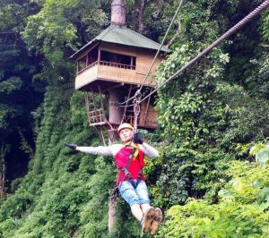 Elephant Adventure Village Tree House in Vang Vieng, Laos (4)
