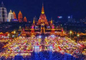 Gaozhuang Night Market in Jinghong, XishuangBanna