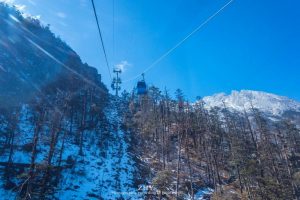 Glacier Park Cableway of Jade Dragon Snow Mountain in Lijiang (1)