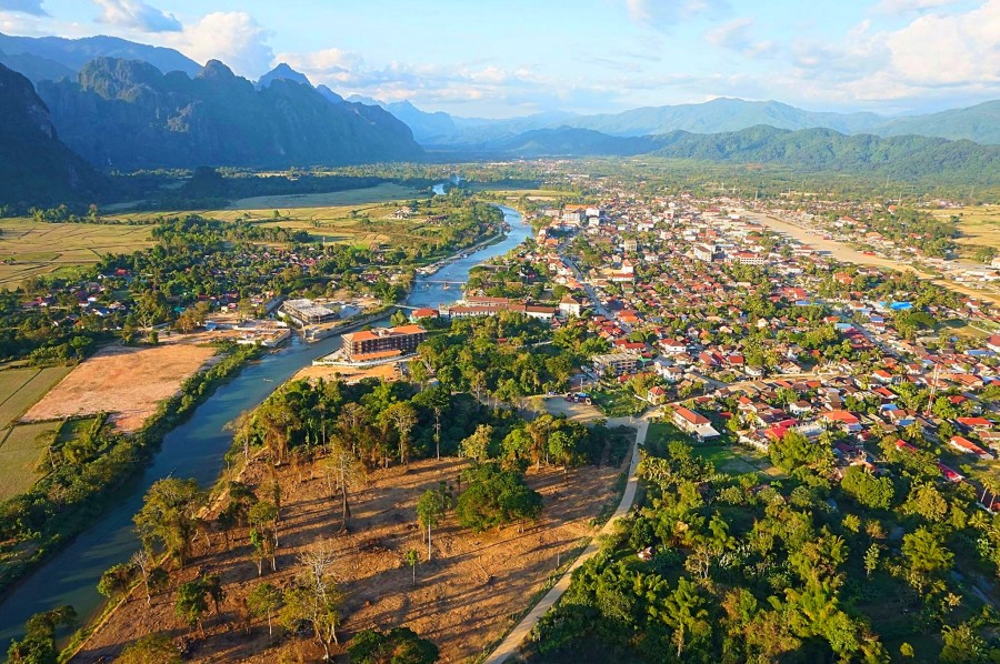 Hot Air Ballooning Vang Vieng, Laos (5)