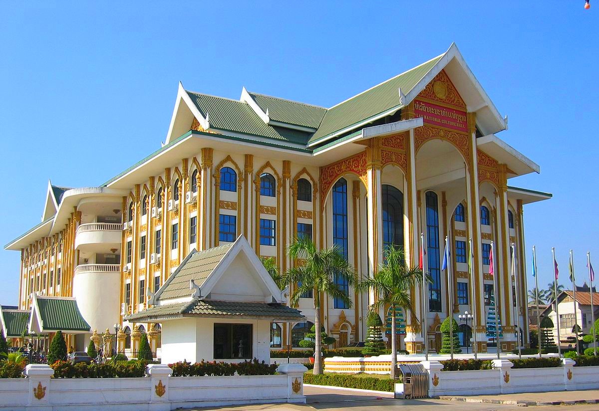 Lao National Cultural Hall in Vientiane