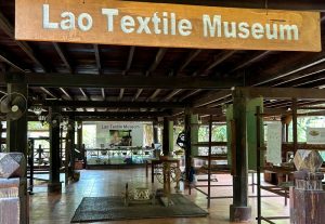 Lao Textile Museum in Vientiane