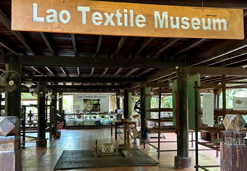Lao Textile Museum in Vientiane