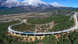 Lijiang Jade Dragon Snow Mountain Sightseeing Train