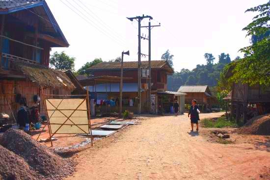 Nam Dee Village in Luang Namtha, Laos