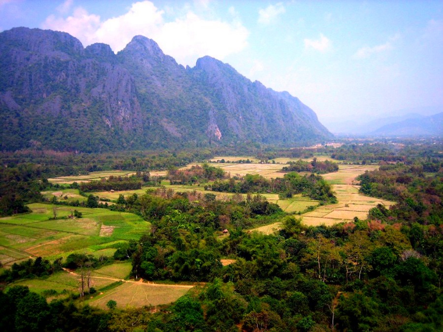 Phapoak Mountain in Vang Vieng, Laos (2)