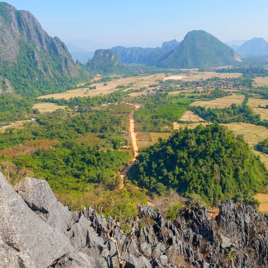 Phapoak Mountain in Vang Vieng, Laos (3)