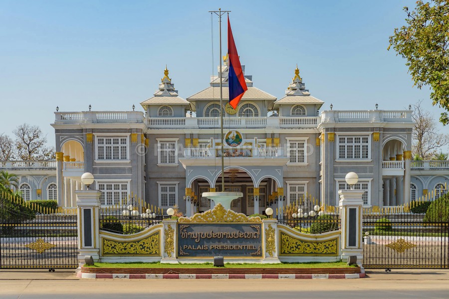 Presidential Palace in Laos (3)