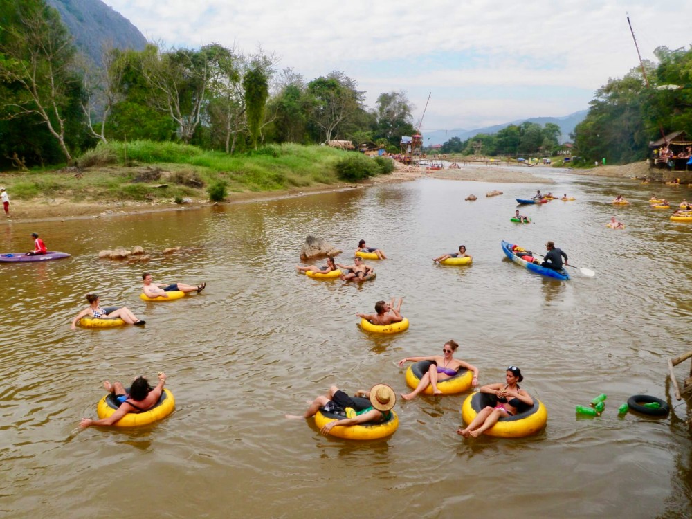 River Tubing In Vang Vieng, Laos (4)