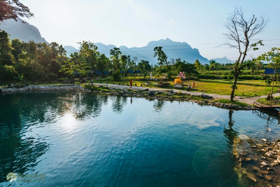 The Blue Lagoon 2 in Vang Vieng, Vientiane