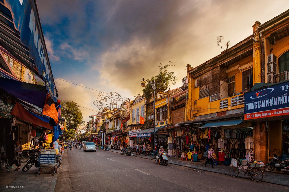 The Old Quarter in Hanoi