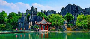 The Stone Forest in Kunming-big