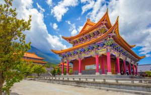 Three Pagodas and Chongsheng Temple in Dali (1)