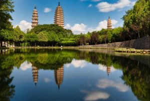 Three Pagodas and Chongsheng Temple in Dali (13)