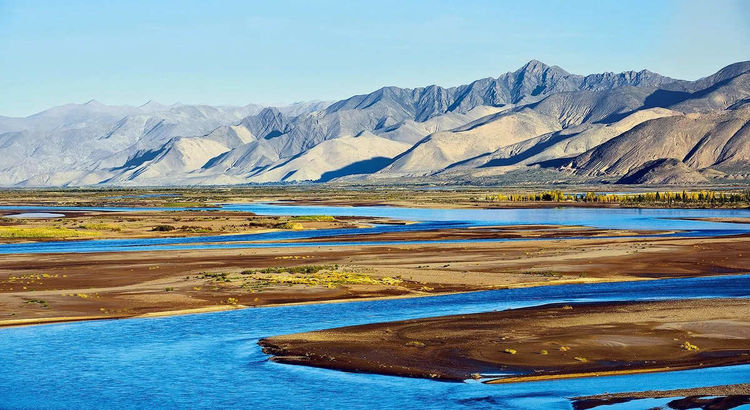 Yalong River Valley in Tibet