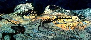 Yuanyang Hani Rice Terraces in Honghe (2)