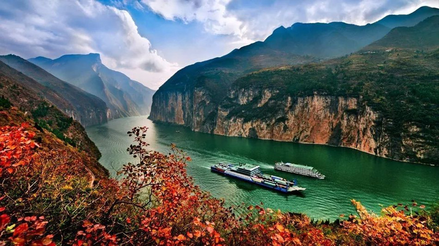 Three Gorges of Yangtze River in Chongqing