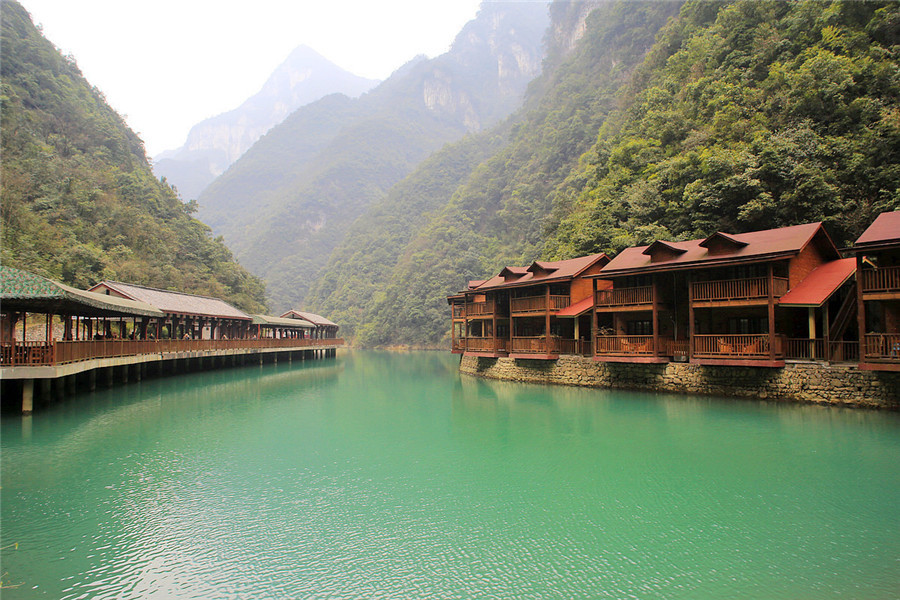 Shenlong Gorge Scenic Area in Chongqing