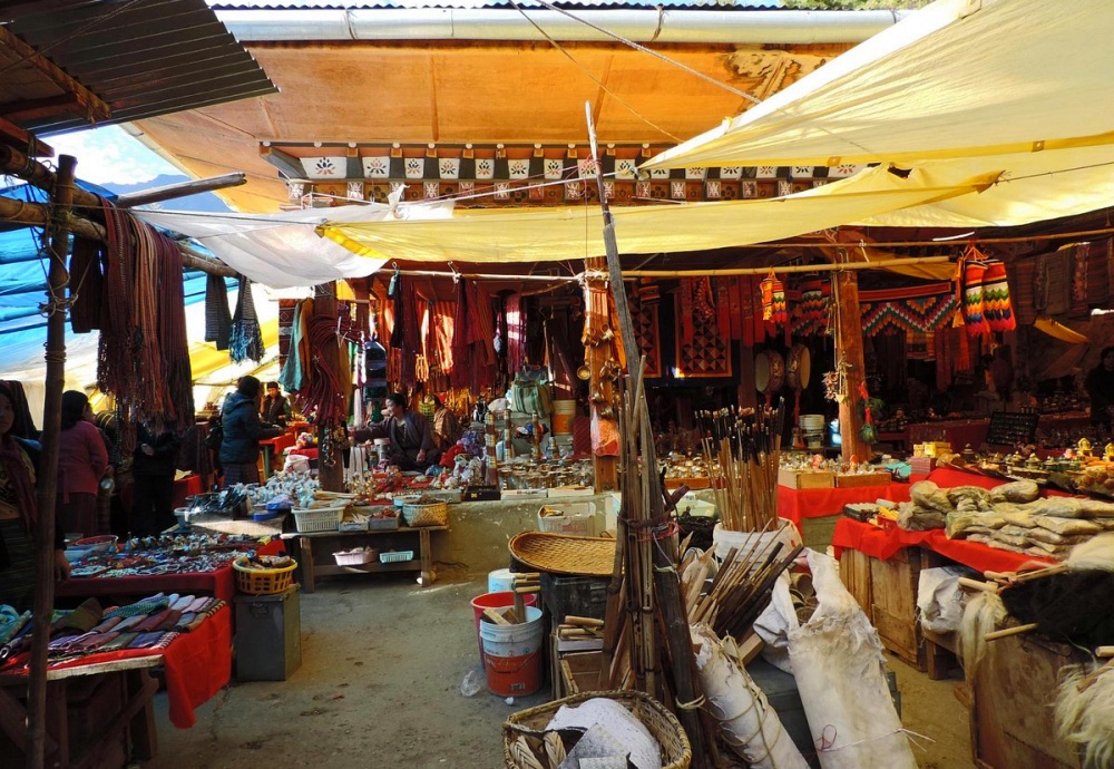 Weekend Market in Thimphu Bhutan (2)