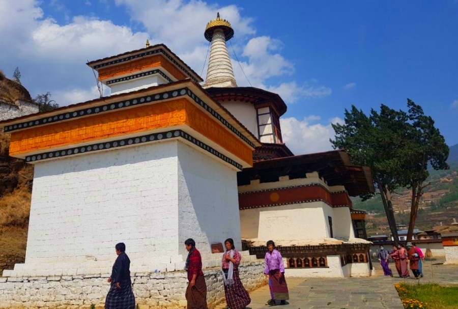 Jangtsa Dumtseg Lhakhang Temple in Paro, Bhutan1