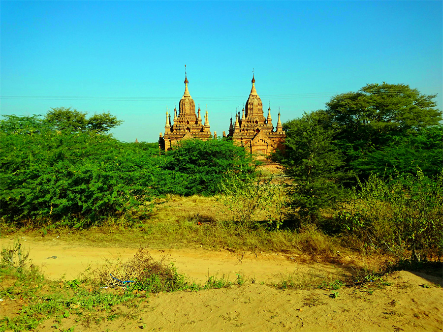 Gubyaukgyi Temple in Bagan, Myanmar (5)