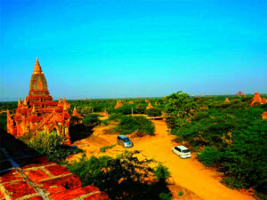 Gubyaukgyi Temple in Bagan, Myanmar (7)