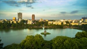 Hoan Kiem Lake in Hanoi, Vietnam (4)