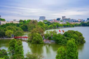 Hoan Kiem Lake in Hanoi, Vietnam (5)