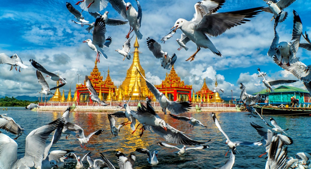 Indawgyi Lake and Shwe Myintzu Pagoda in Kachin State, Myanmar (12)