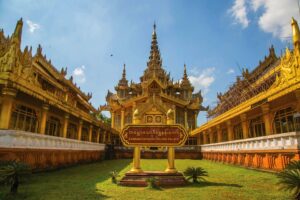 Kambazathadi Golden Palace in Bago, Myanmar (2)