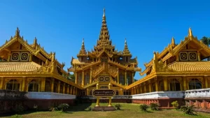 Kambazathadi Golden Palace in Bago, Myanmar (7)