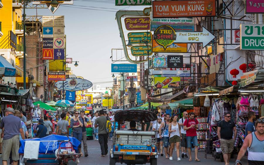 Khaosan Road in Bangkok, Thailand (1)