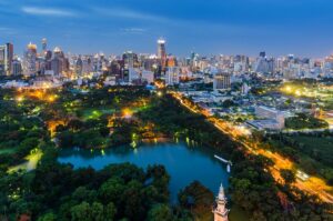 Lumpini Park in Bangkok