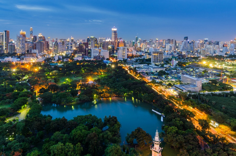 Lumpini Park in Bangkok