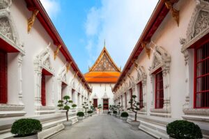 Mahathat Yuwaratrangsarit Temple in Bangkok, Thailand1