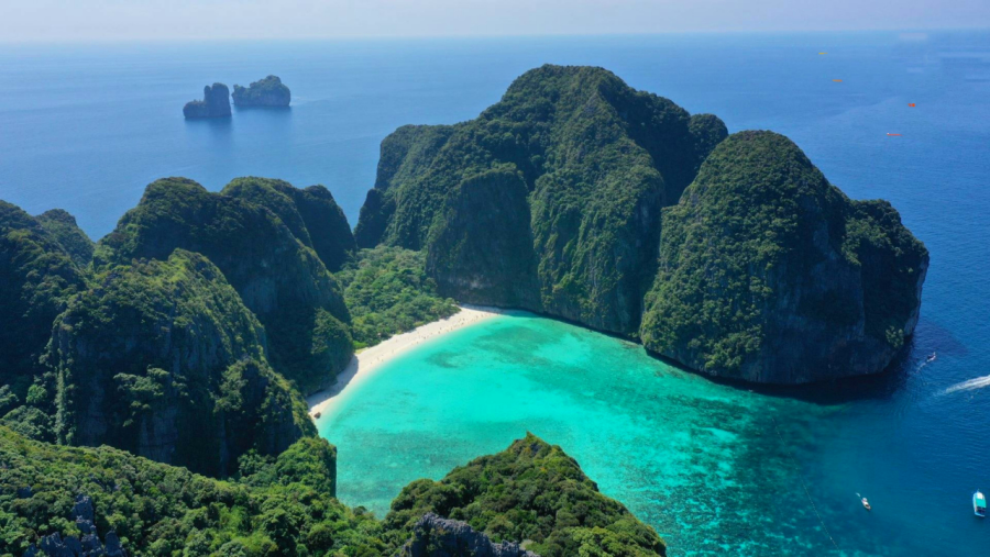 Maya Bay in Krabi, Thailand (1)