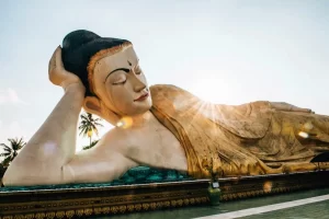 Mya Tha Lyaung Reclining Buddha in Bago, Myanmar (6)