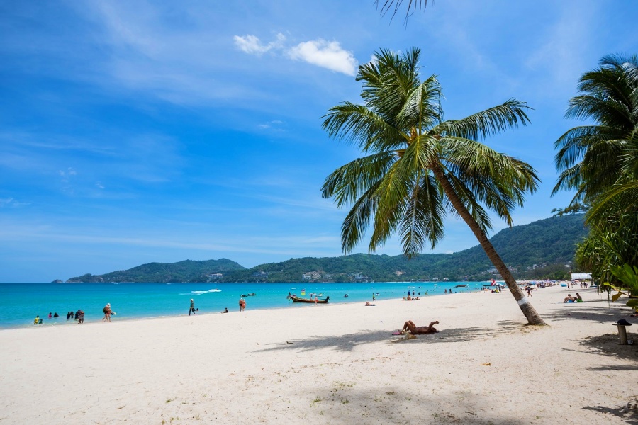 Patong Beach in Phuket, Thailand