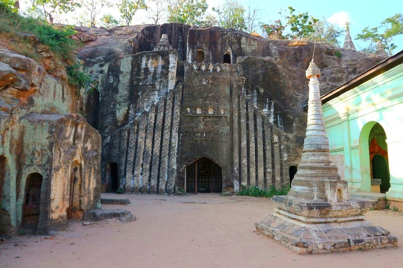 Phowintaung Cave Complex in Monywa, Sagaing Region of Myanmar (1)