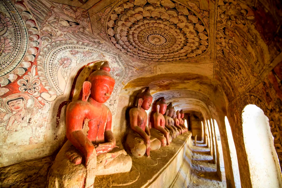 Phowintaung Cave Complex in Monywa, Sagaing Region of Myanmar (6)