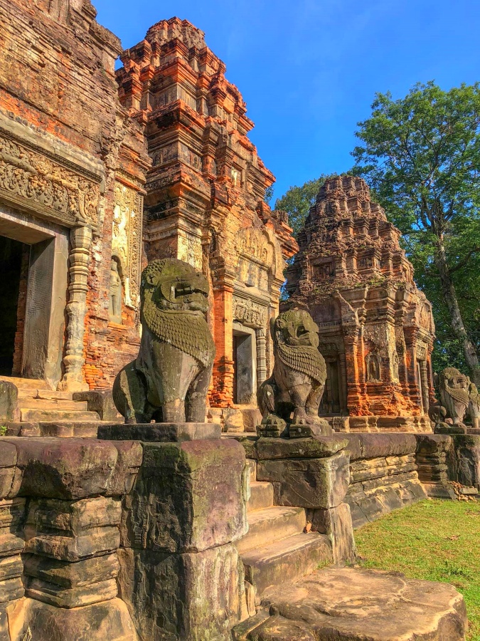 Preah Ko Temple of Roluos Temples in Siem Reap, Cambodia (5)