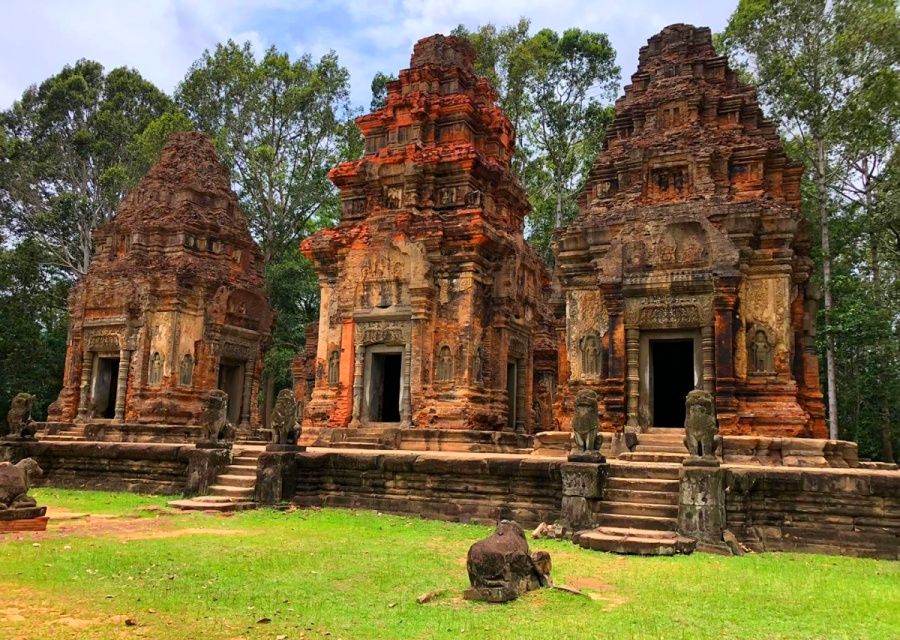 Preah Ko Temple of Roluos Temples in Siem Reap, Cambodia (7)