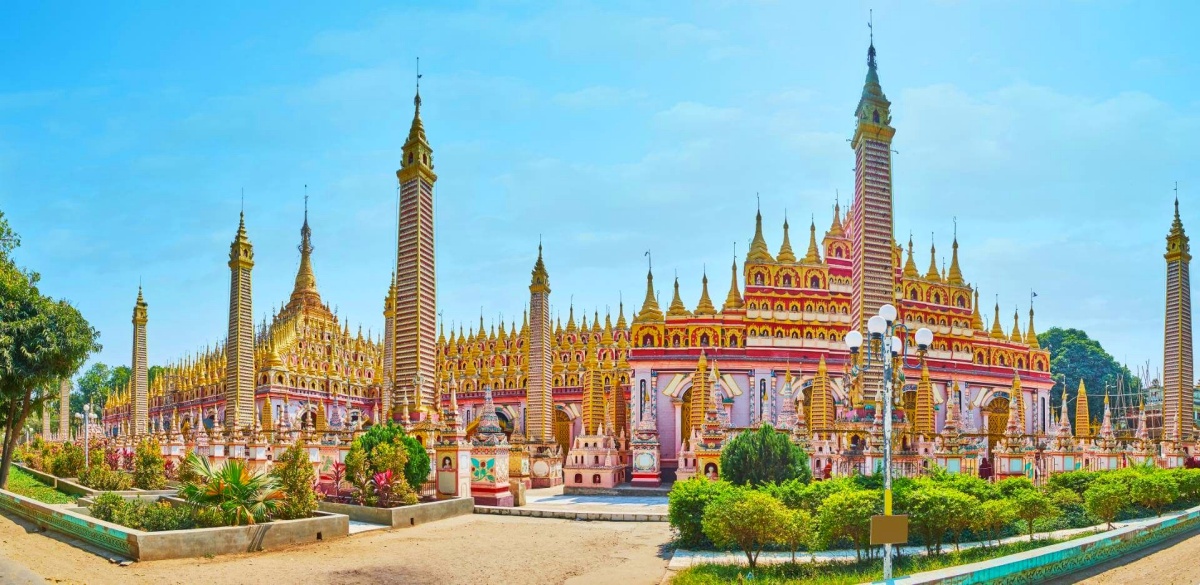 Thanboddhay Pagoda in Monywa, Sagaing Region of Myanmar (1)