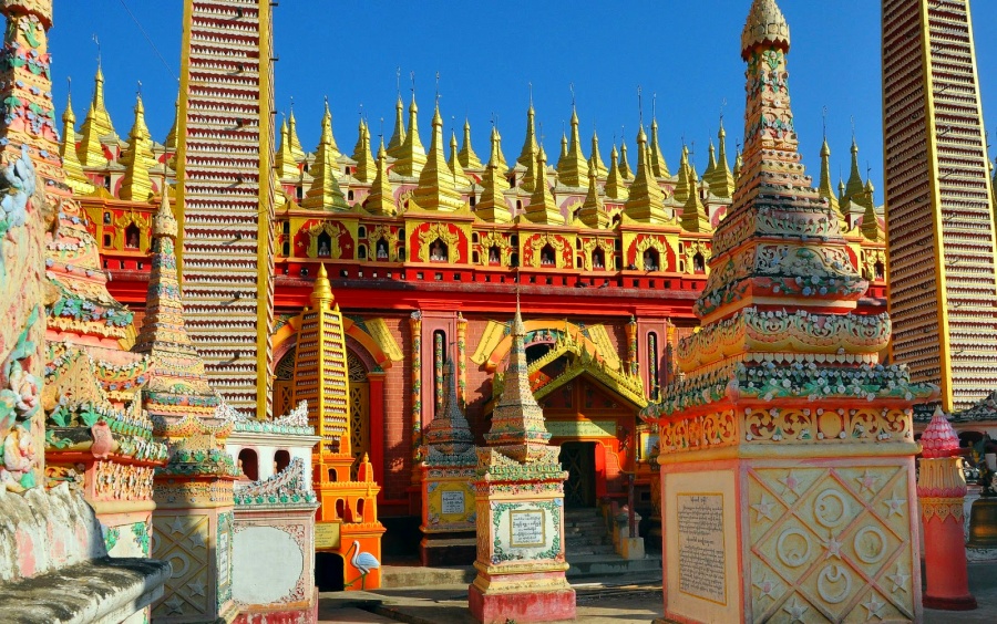 Thanboddhay Pagoda in Monywa, Sagaing Region of Myanmar (7)