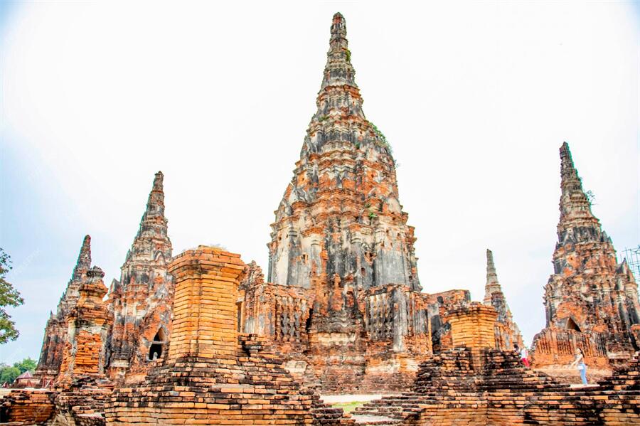 Wat Chaiwatthanaram in Ayutthaya, Thailand (1)
