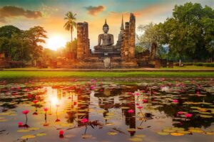 Wat Mahathat in Ayutthaya, Thailand2