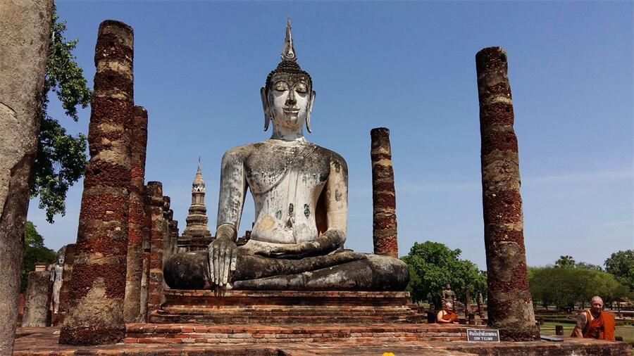 Wat Mahathat in Sukhothai, Thailand (2)