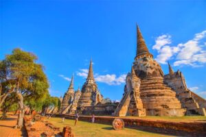 Wat Phra Sri Sanphet in Ayutthaya, Thailand (3)