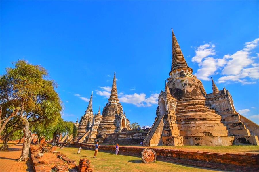 Wat Phra Sri Sanphet in Ayutthaya, Thailand (3)